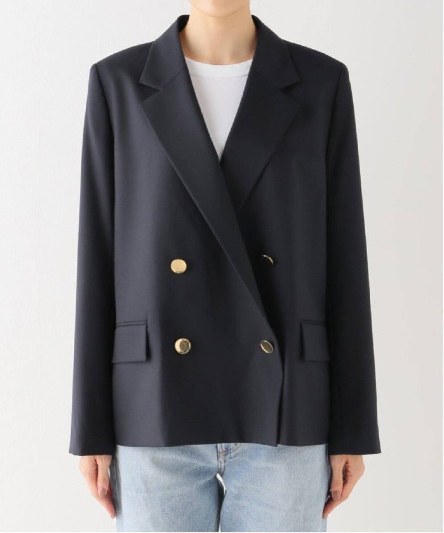 追加【Col Pierrot/コルピエロ】WOOL SURGE DOUBLE ジャケット  