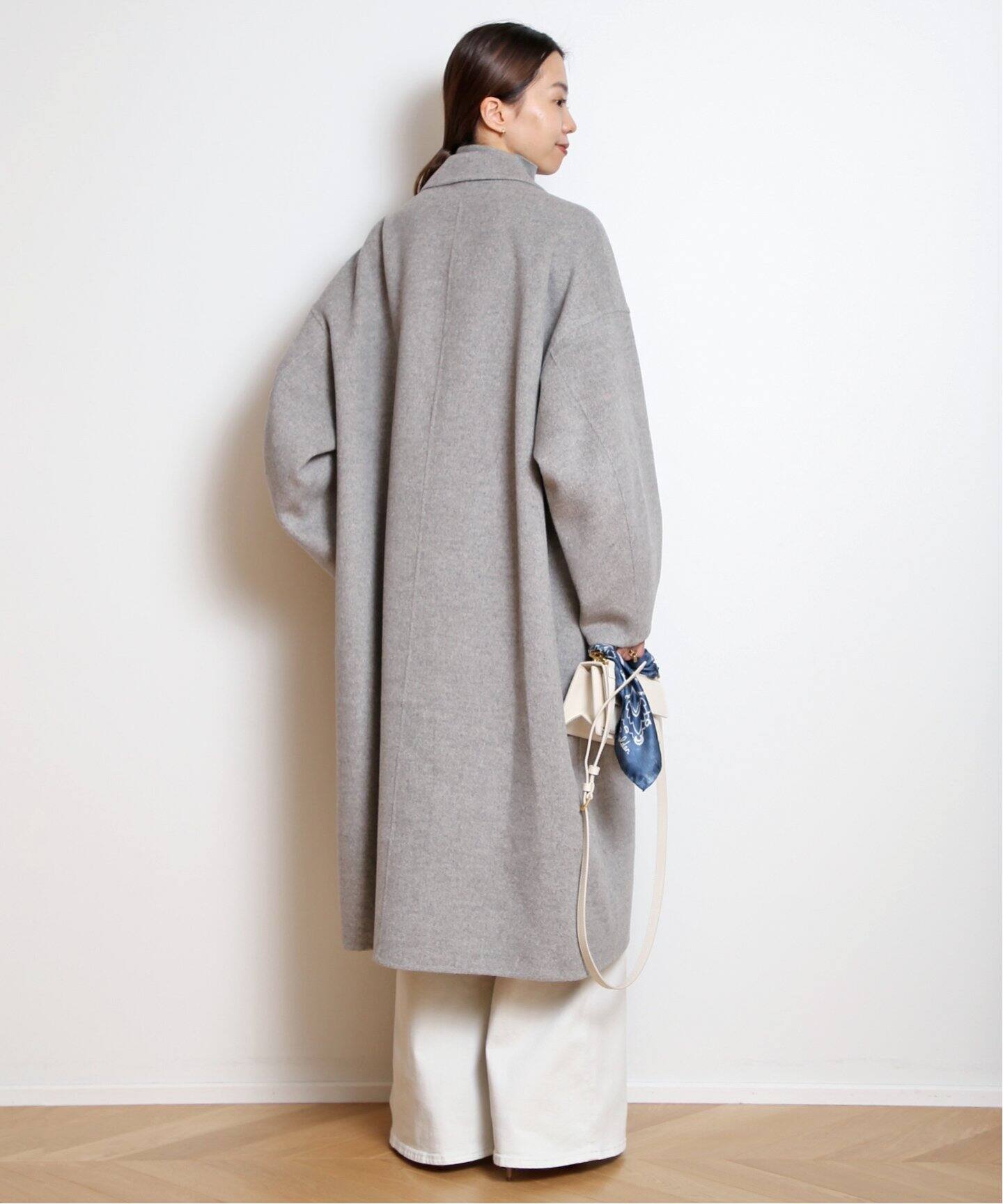 ウールアンゴラリバーコート（チェスターコート）｜MUSE de Deuxieme  