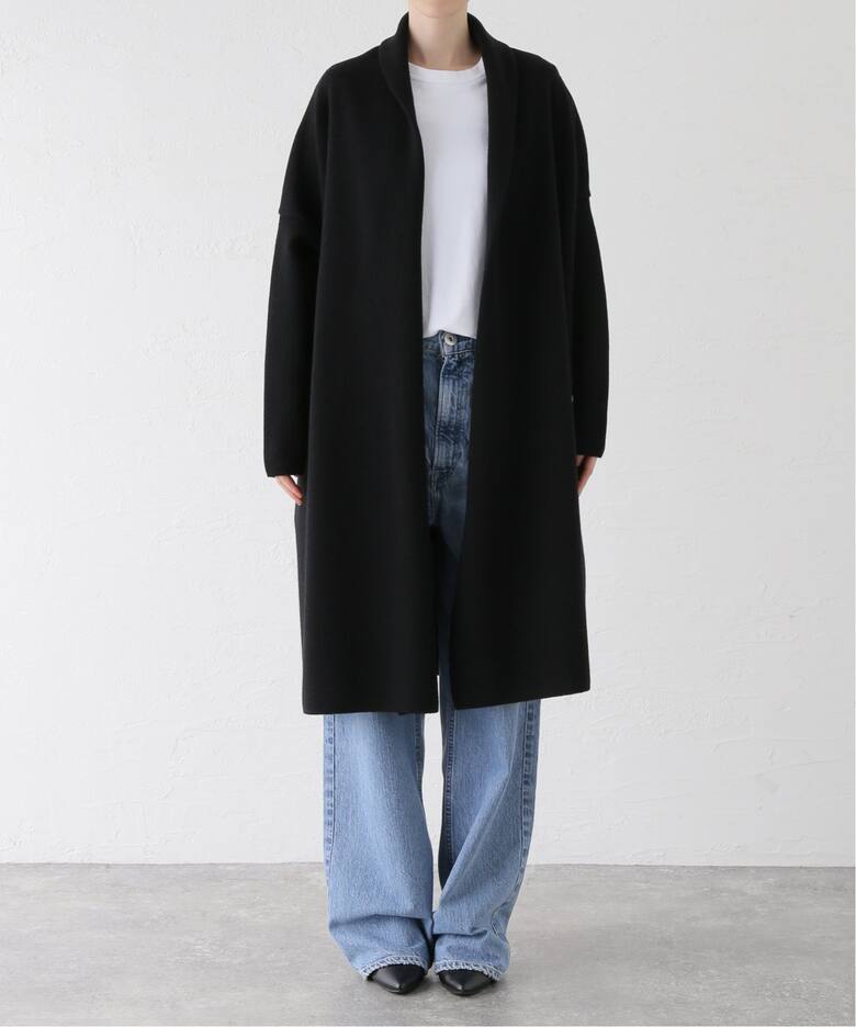 SMOOTH KNIT GOWN MIDI コート（その他ブルゾン／アウター）｜MUSE de  