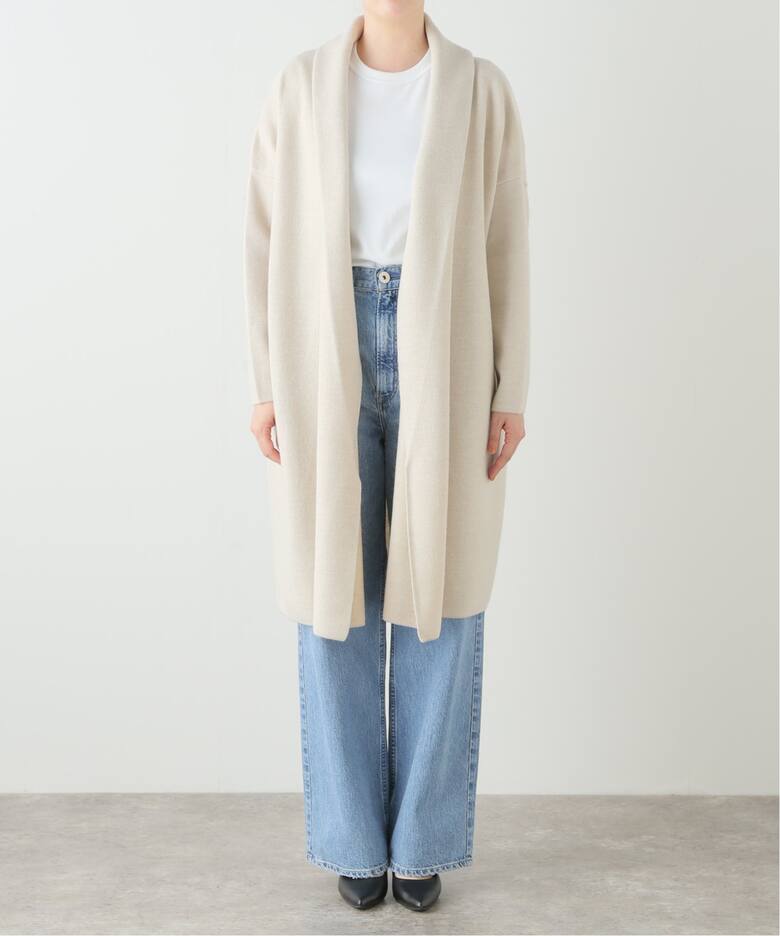 SMOOTH KNIT GOWN MIDI コート（その他ブルゾン／アウター）｜MUSE de  