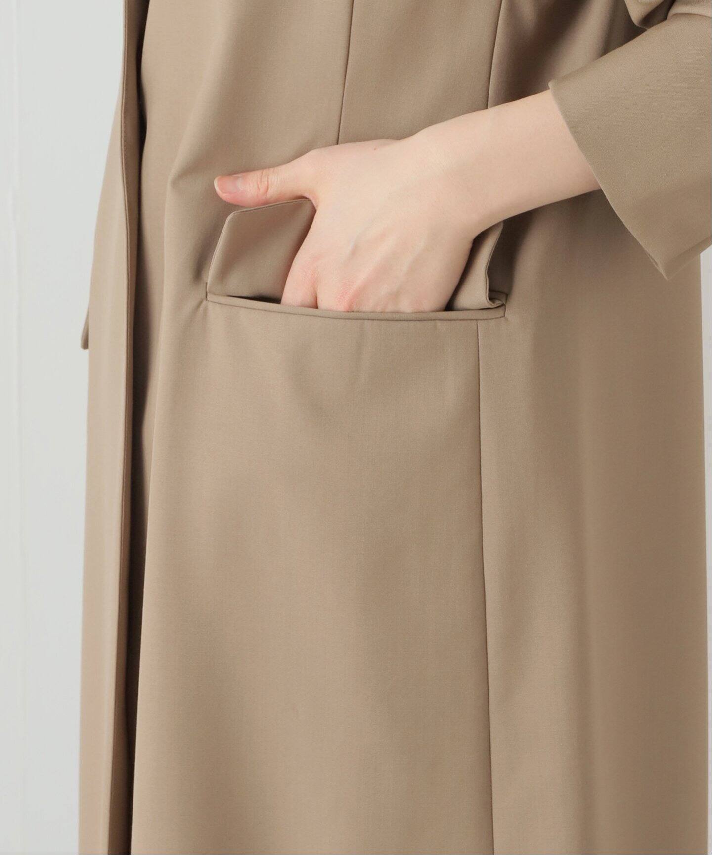 MACKINTOSH/マッキントッシュ】V COLLAR LONG コート（ノーカラー  