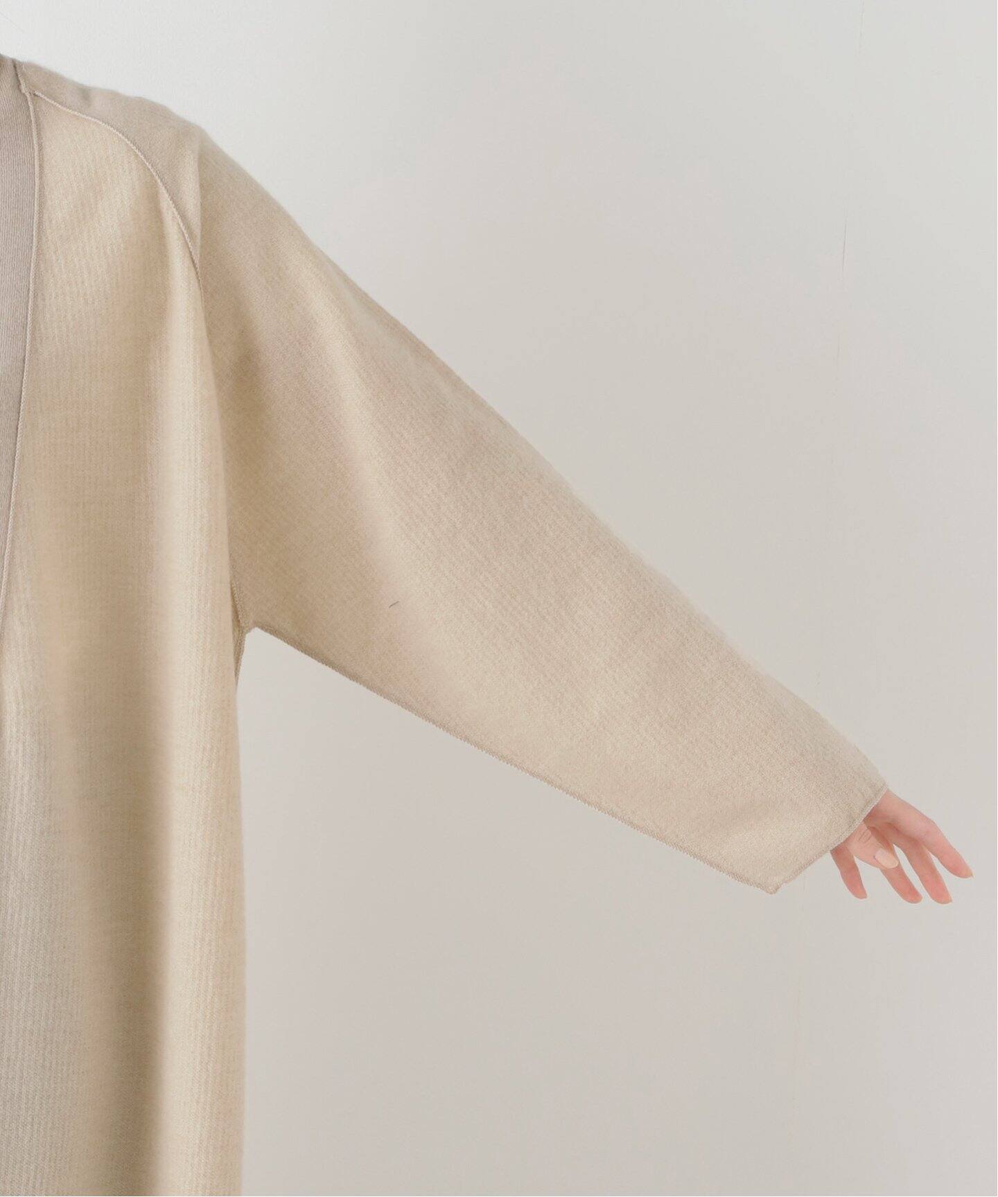 MUSE de Deuxieme Classe ロングカーディガン　ベージュ DUSAN/ドュサン】CASHMERE LONG カーディガン（カーディガン