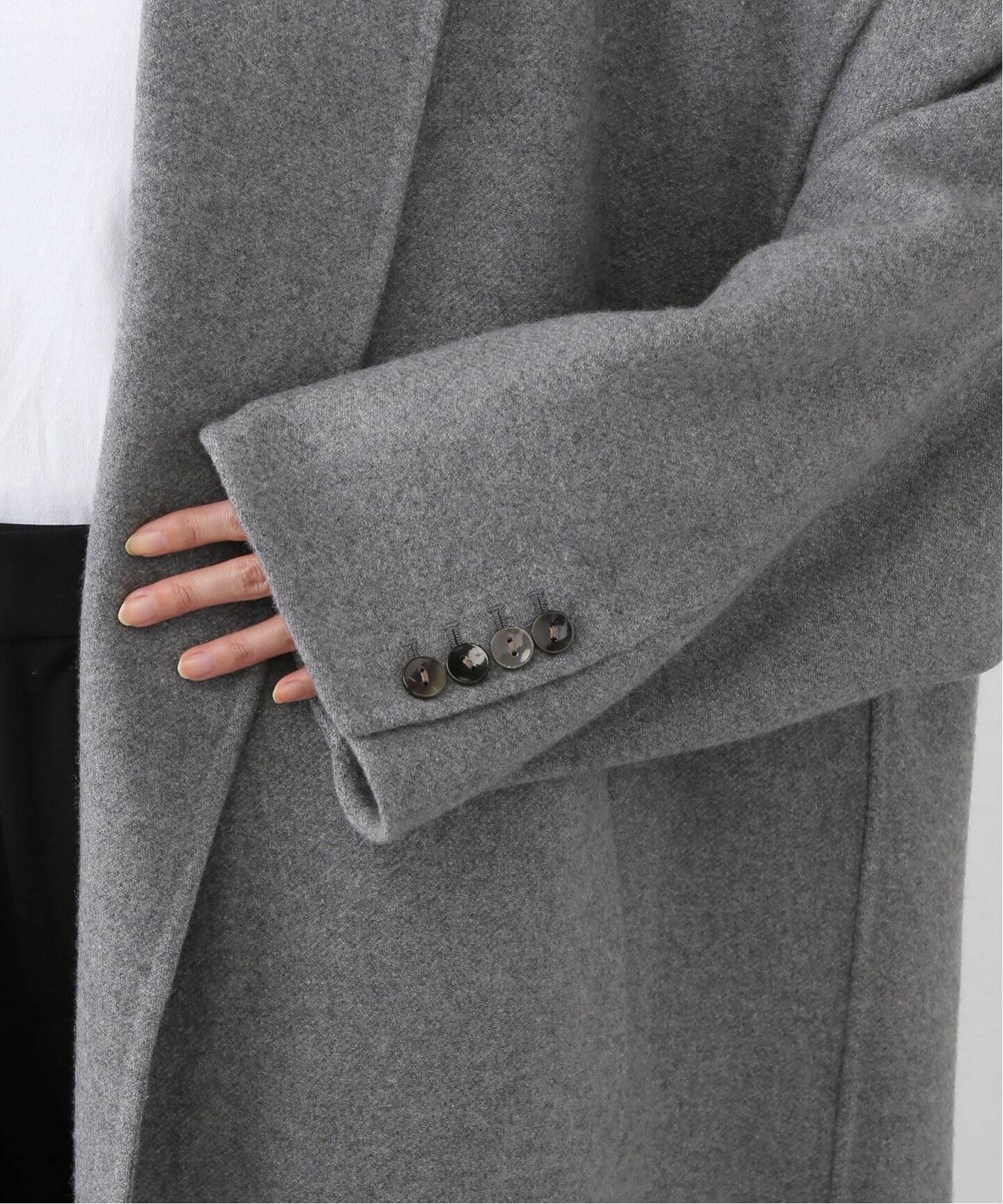 N_8/エンネオット】 CASHMERE コート（チェスターコート）｜MUSE de 