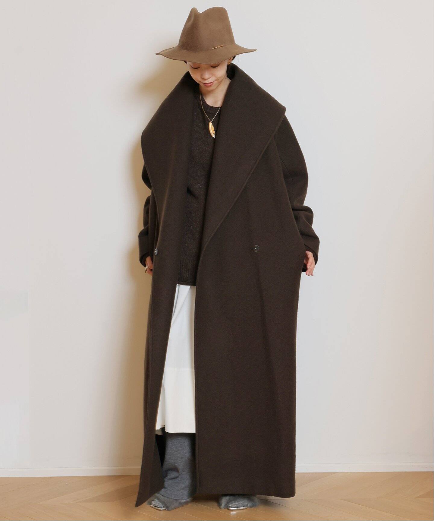 GIA STUDIOS/ジア ストゥディオス】 MAXI コート（その他ブルゾン 