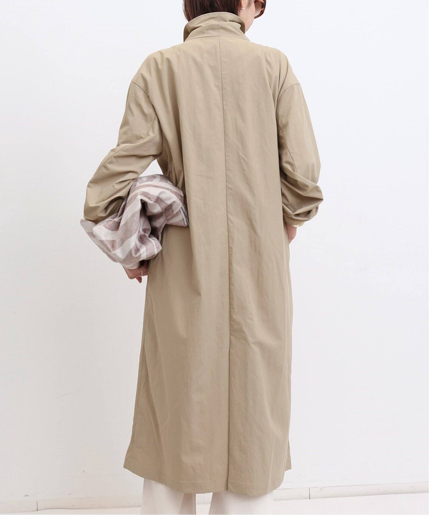 ECOTTONY NYLON TRENCH COAT（トレンチコート）｜L