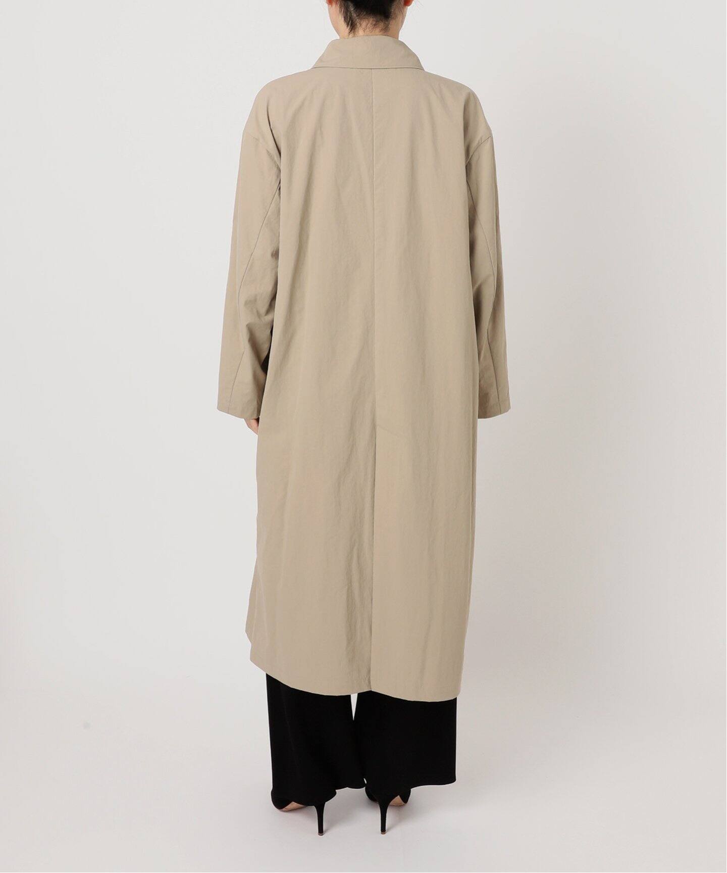 ECOTTONY NYLON TRENCH COAT（トレンチコート）｜L