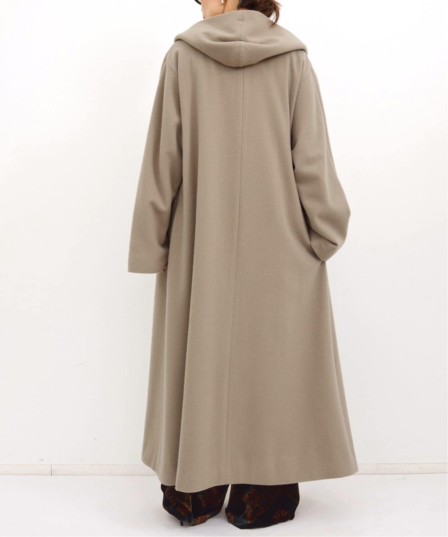 ORDINARY JOY/オーディナリー ジョイ】HOODED WRAP COAT（その他