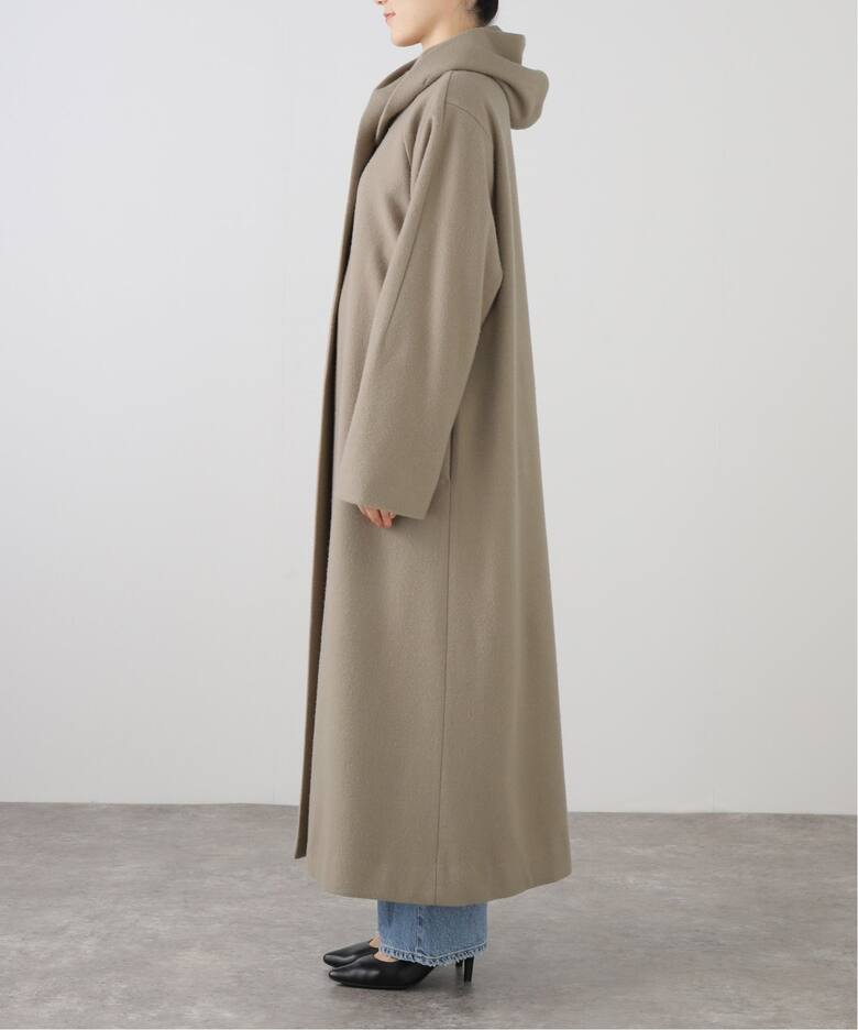 ORDINARY JOY/オーディナリー ジョイ】HOODED WRAP COAT（その他  