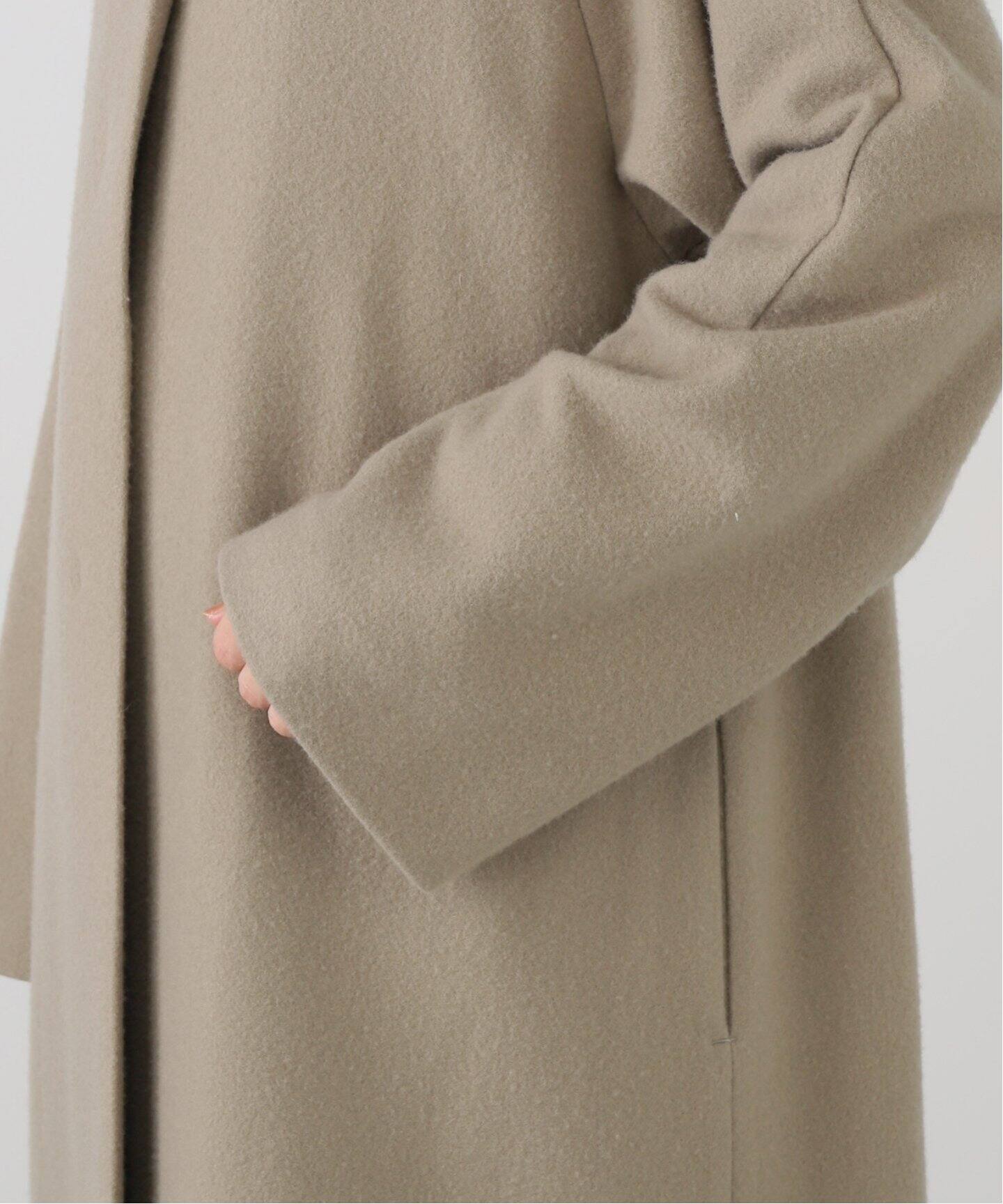 ORDINARY JOY/オーディナリー ジョイ】HOODED WRAP COAT（その他