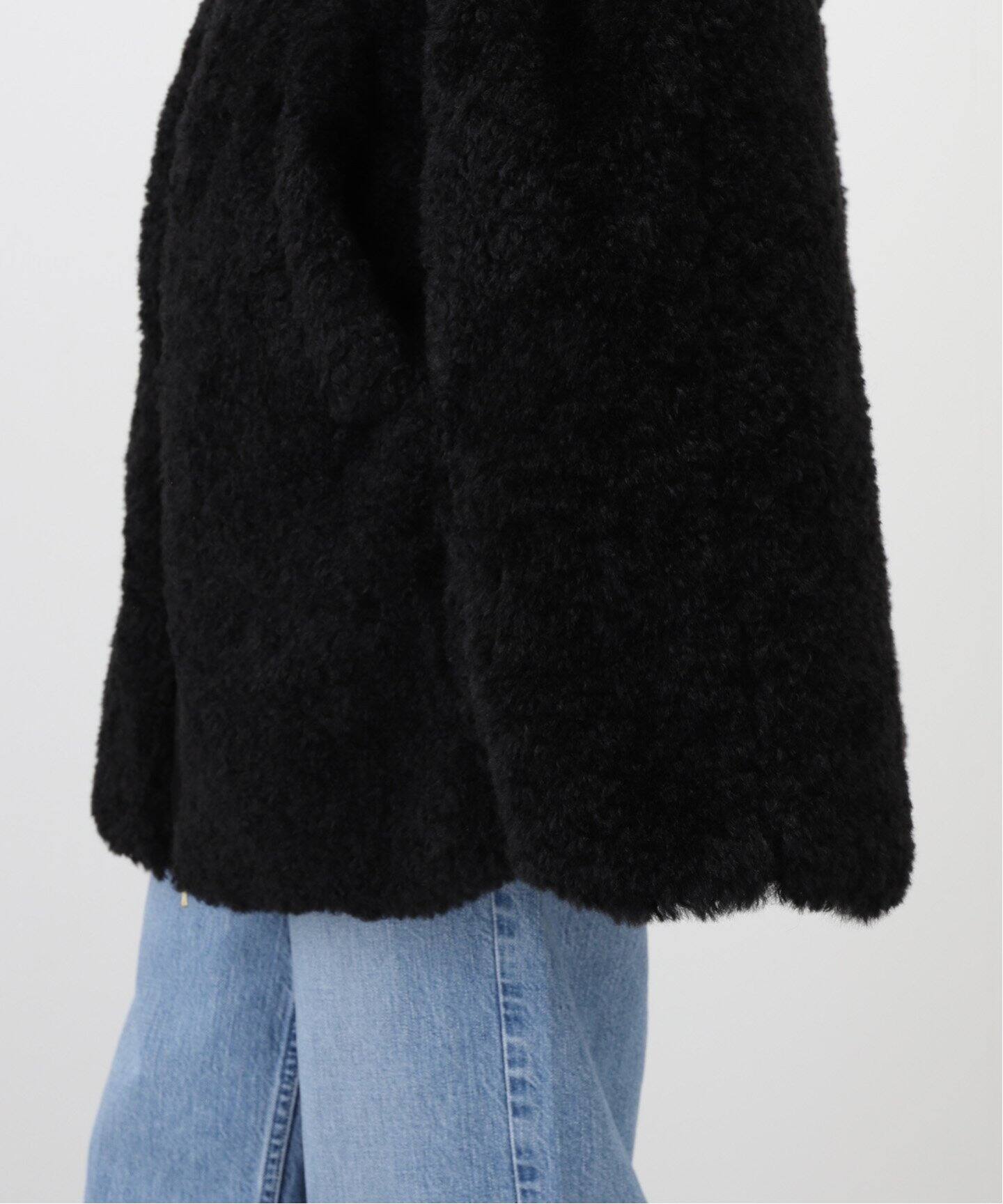 DE BALL FUR CAPE（ポンチョ・マント）｜L