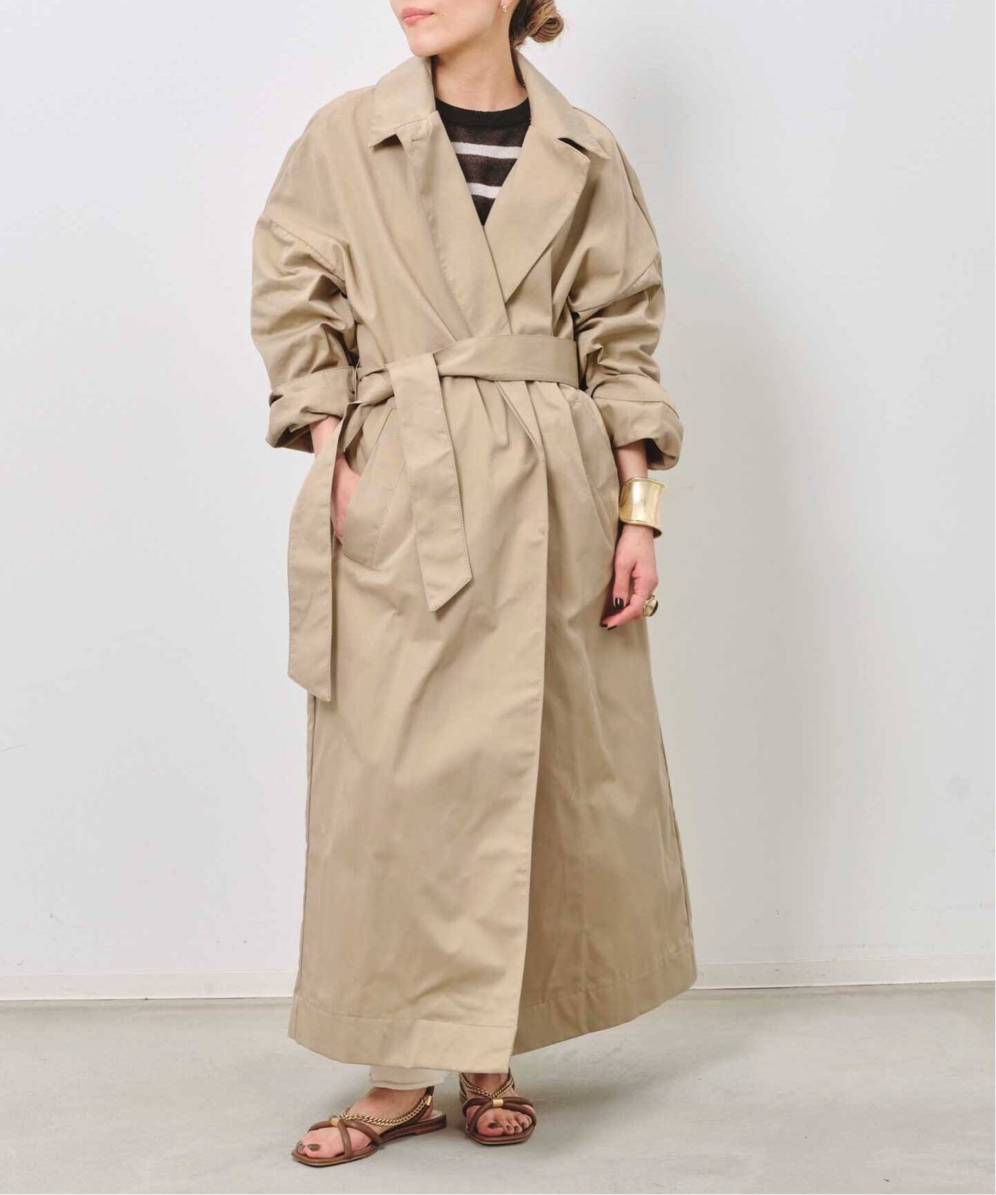 KASSL EDITIONS/カッスル エディションズ】 CLASSIC TRENCH COAT 