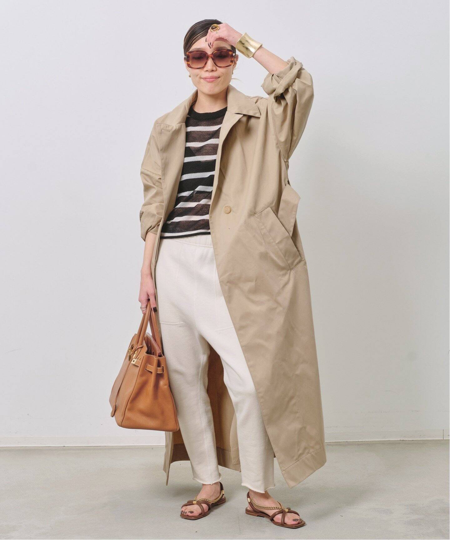 KASSL EDITIONS/カッスル エディションズ】 CLASSIC TRENCH COAT 