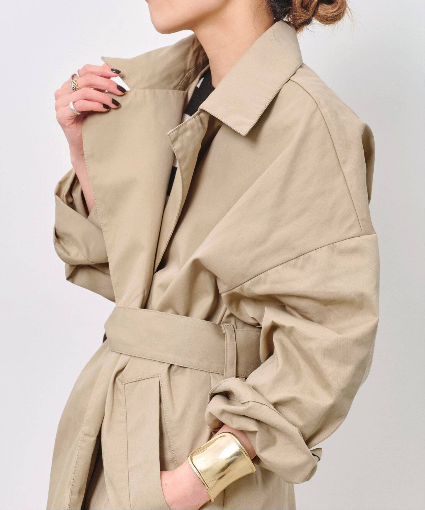 KASSL EDITIONS/カッスル エディションズ】 CLASSIC TRENCH COAT 