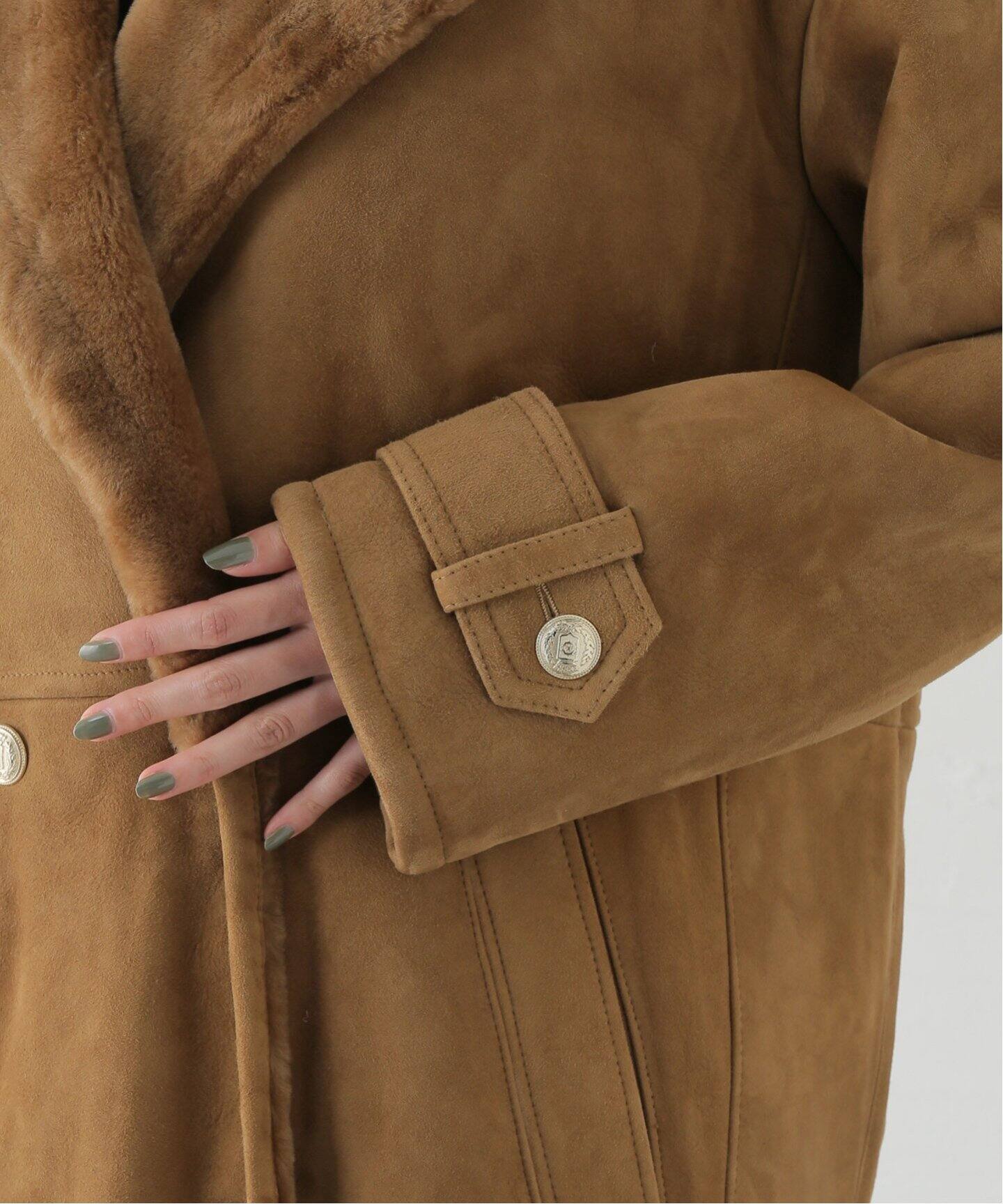 INES&MARECHAL/イネス エ マレシャル】 MOUTON COAT（ムートンコート 