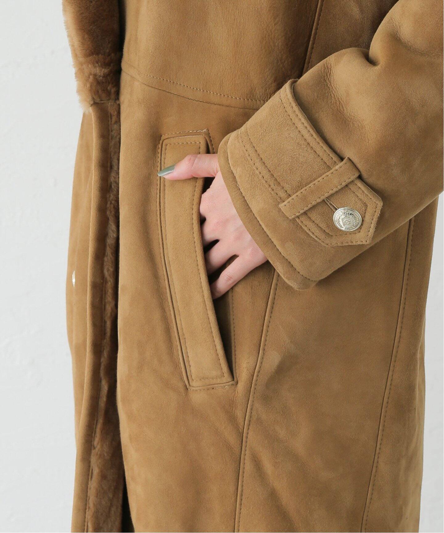 INES&MARECHAL/イネス エ マレシャル】 MOUTON COAT（ムートンコート 