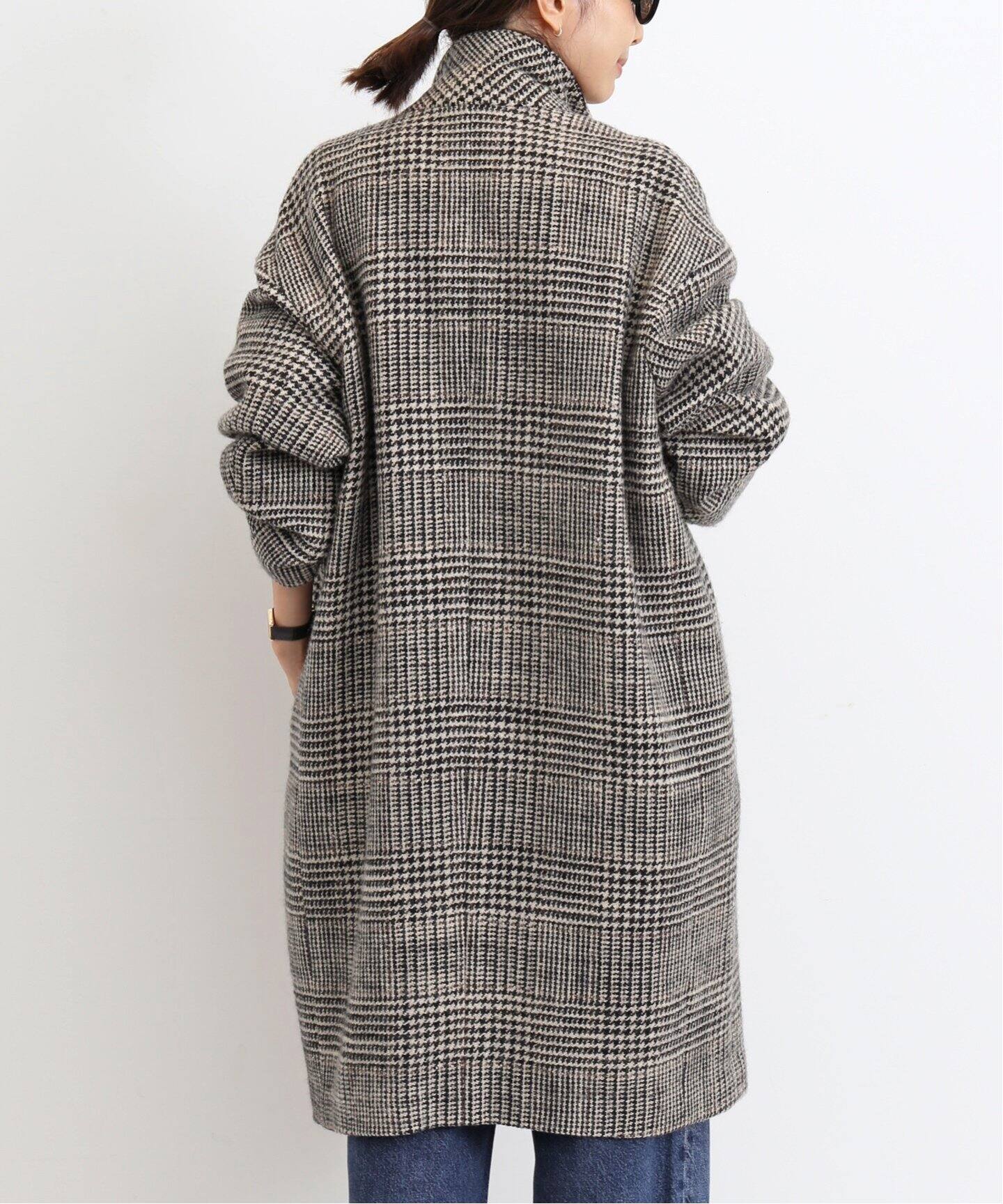LISIERE CHECK W COAT（その他ブルゾン／アウター）｜L