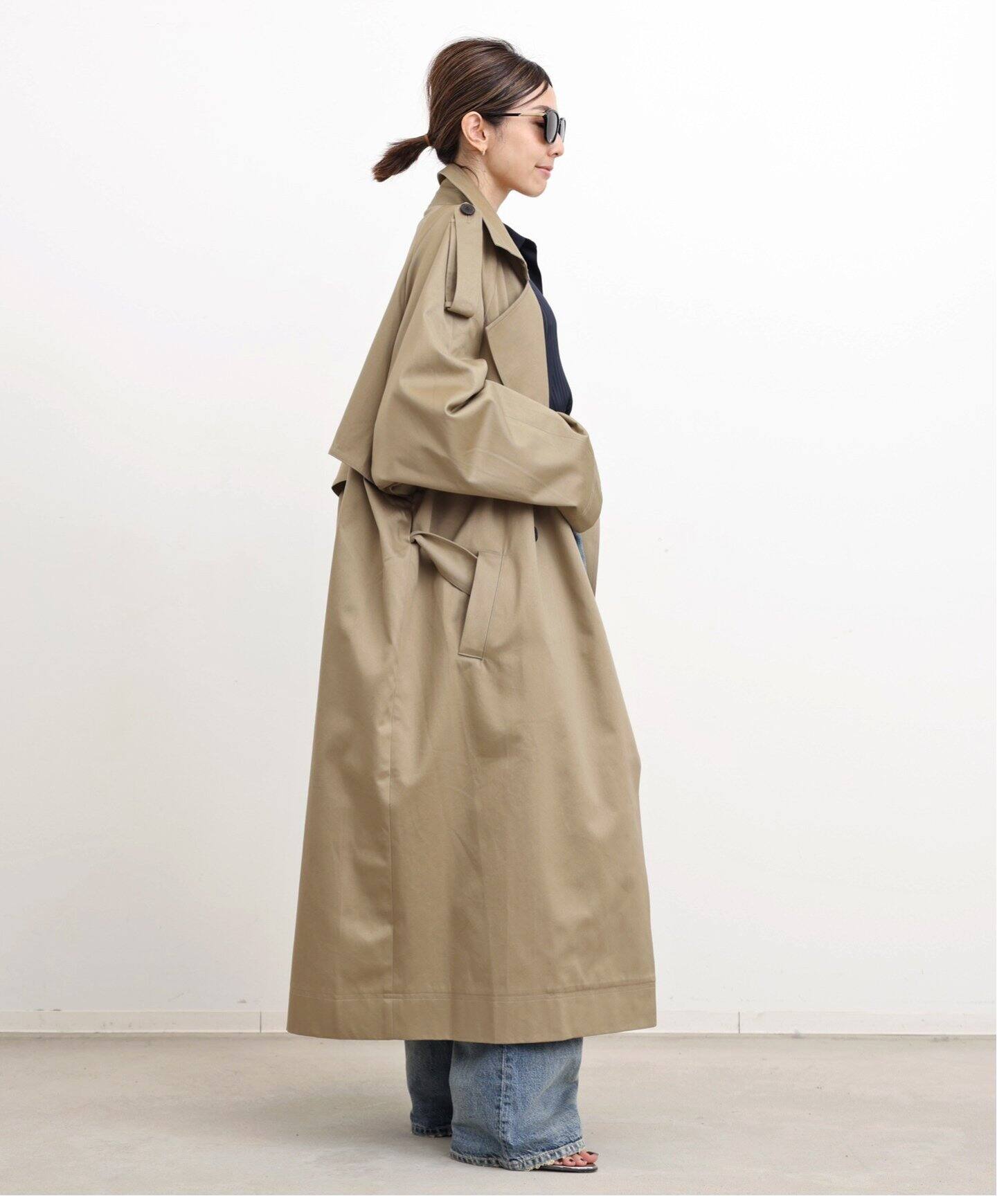 KALLMEYER/カルメイヤー】 TRENCH COAT（トレンチコート）｜L  