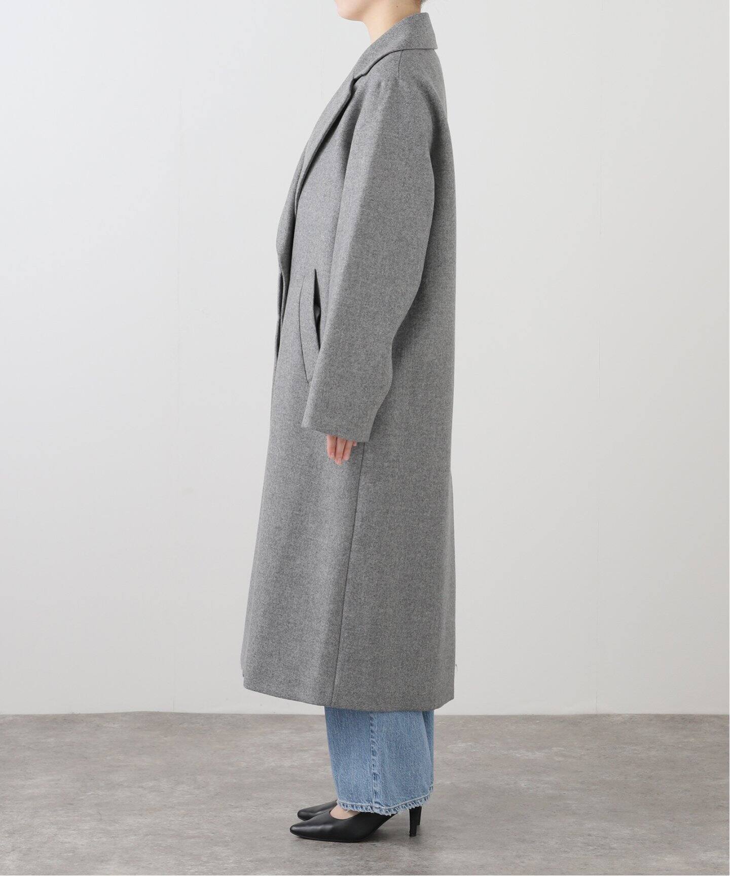 INDRESS/インドレス】 Wool and cashmere coat（その他ブルゾン 