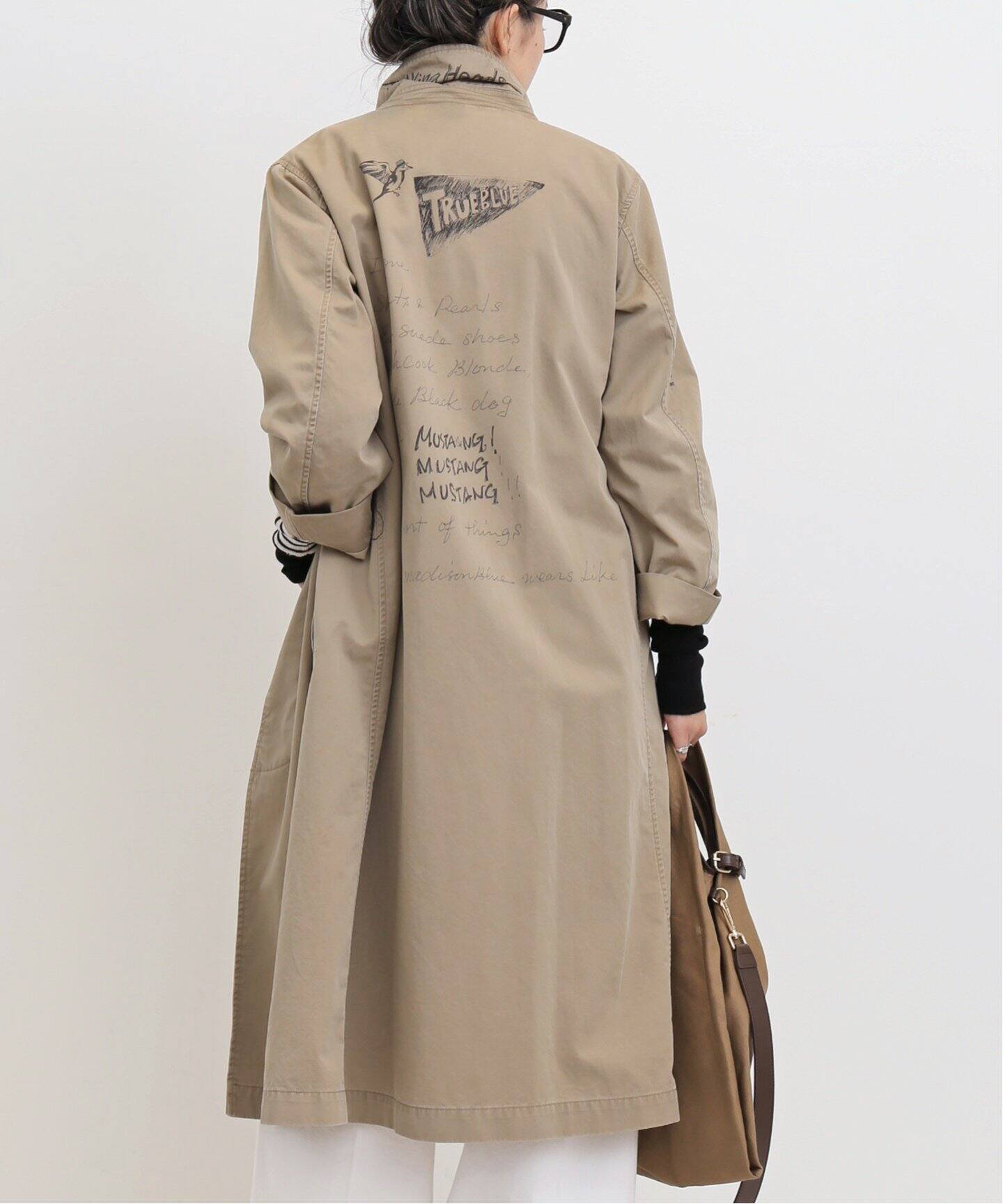 MADISON BLUE/マディソン ブルー】 GRAFFITI SHOP COAT（ステンカラー  