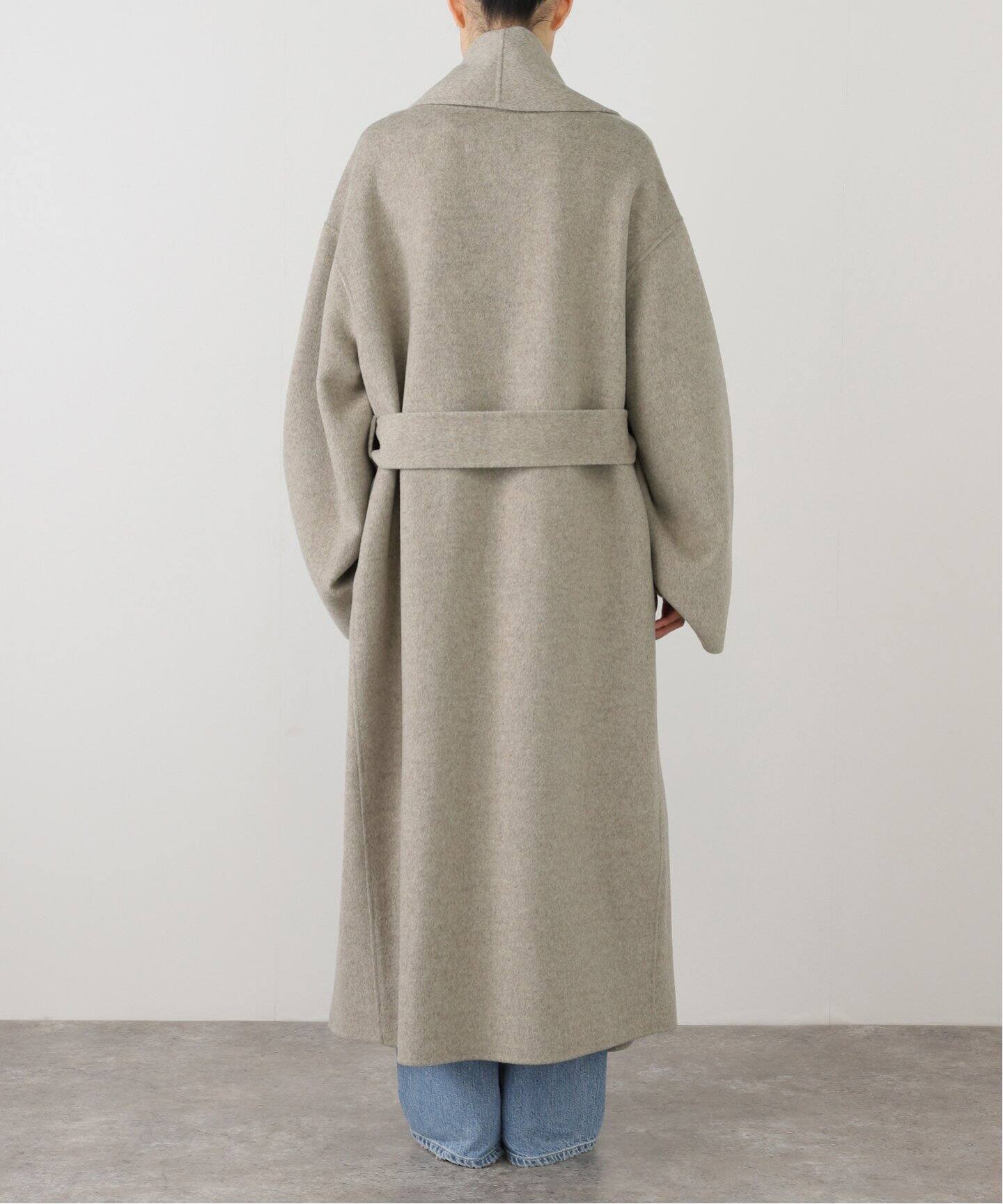 ALMAROSA/アルマローザ】 SHAWL NECK COAT（その他ブルゾン／アウター  