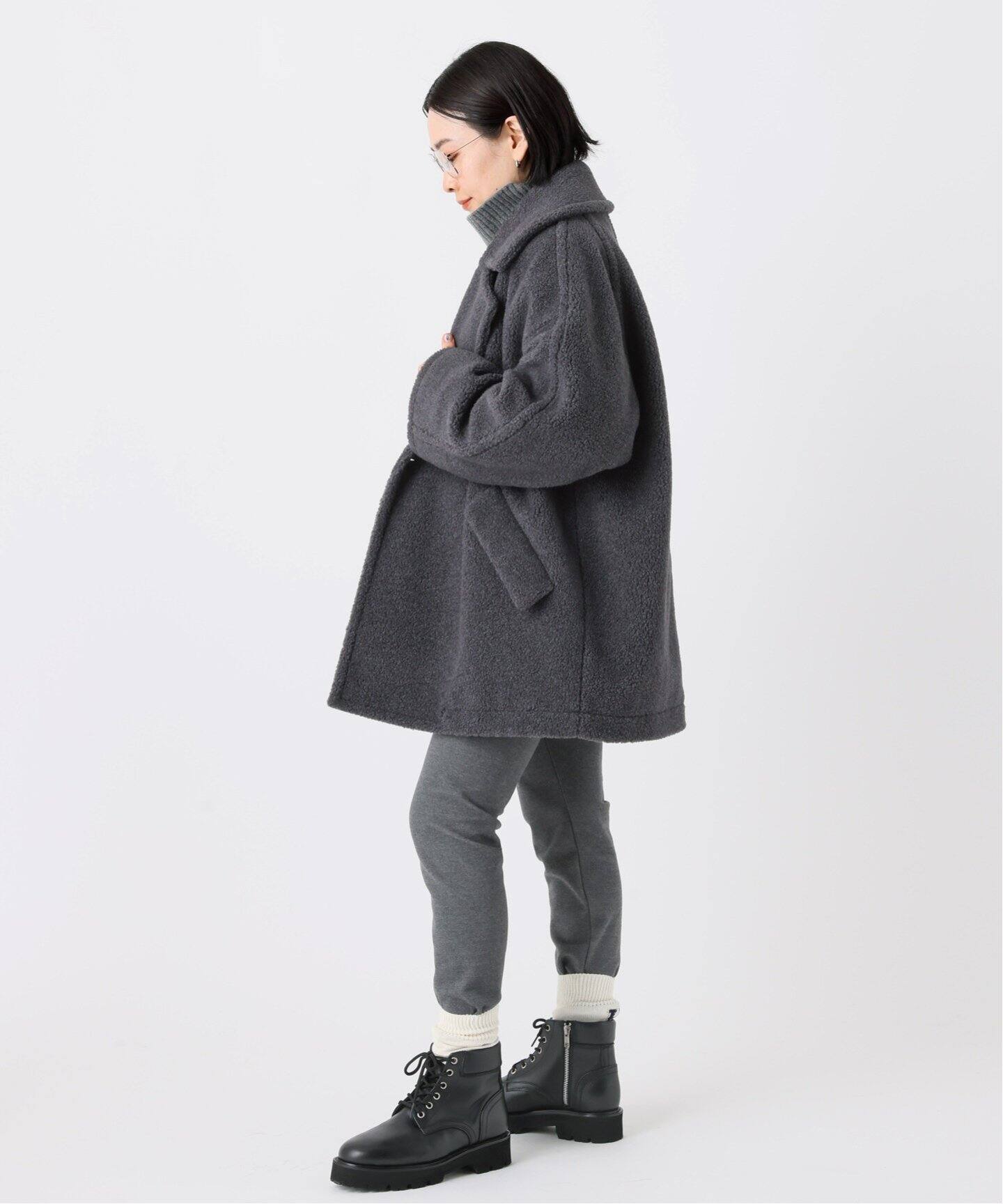 ボアピーコート（ピーコート）｜AP STUDIO（エーピーストゥディオ）の  