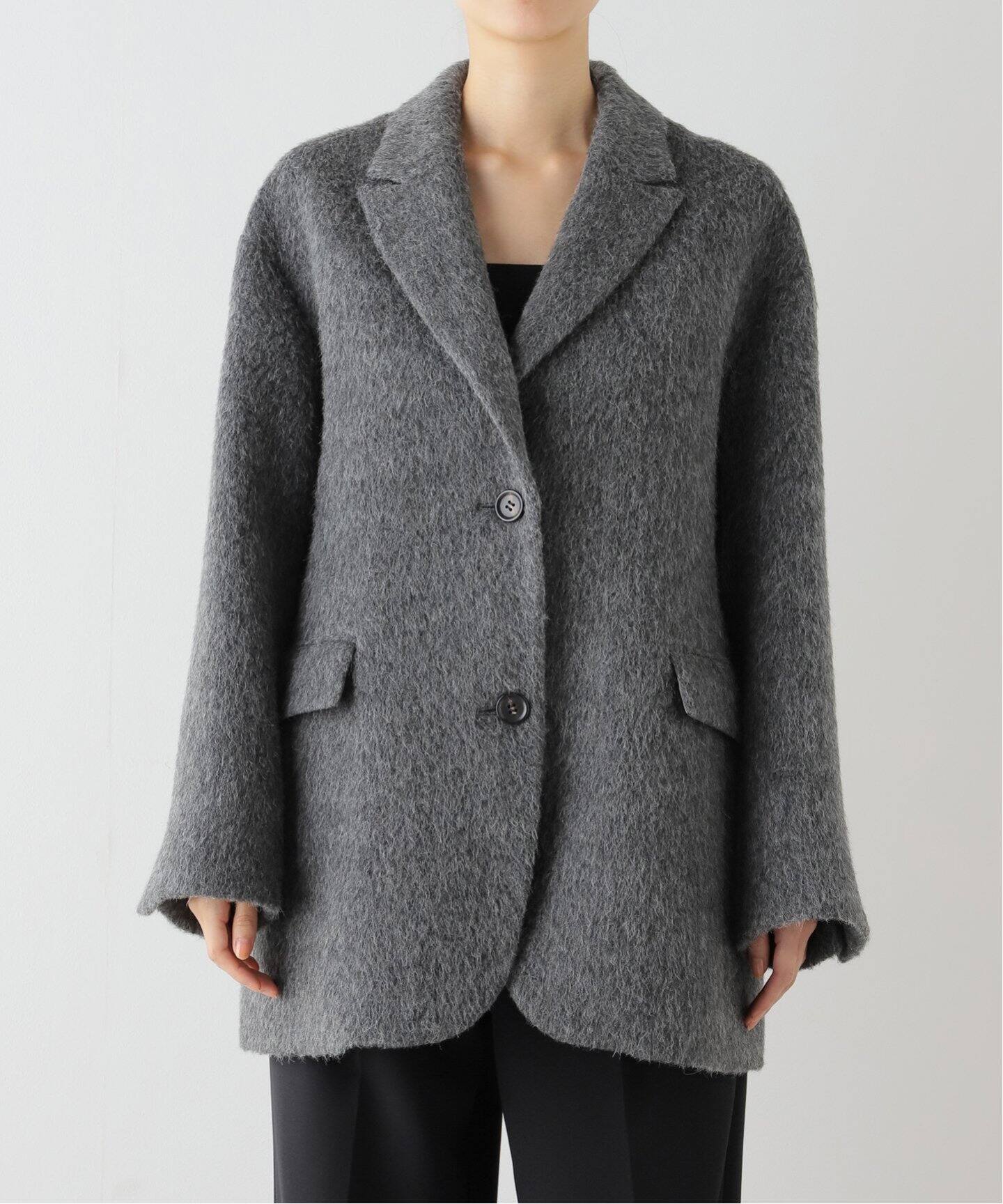 シャギーオーバーサイズコート（その他ブルゾン／アウター）｜AP  