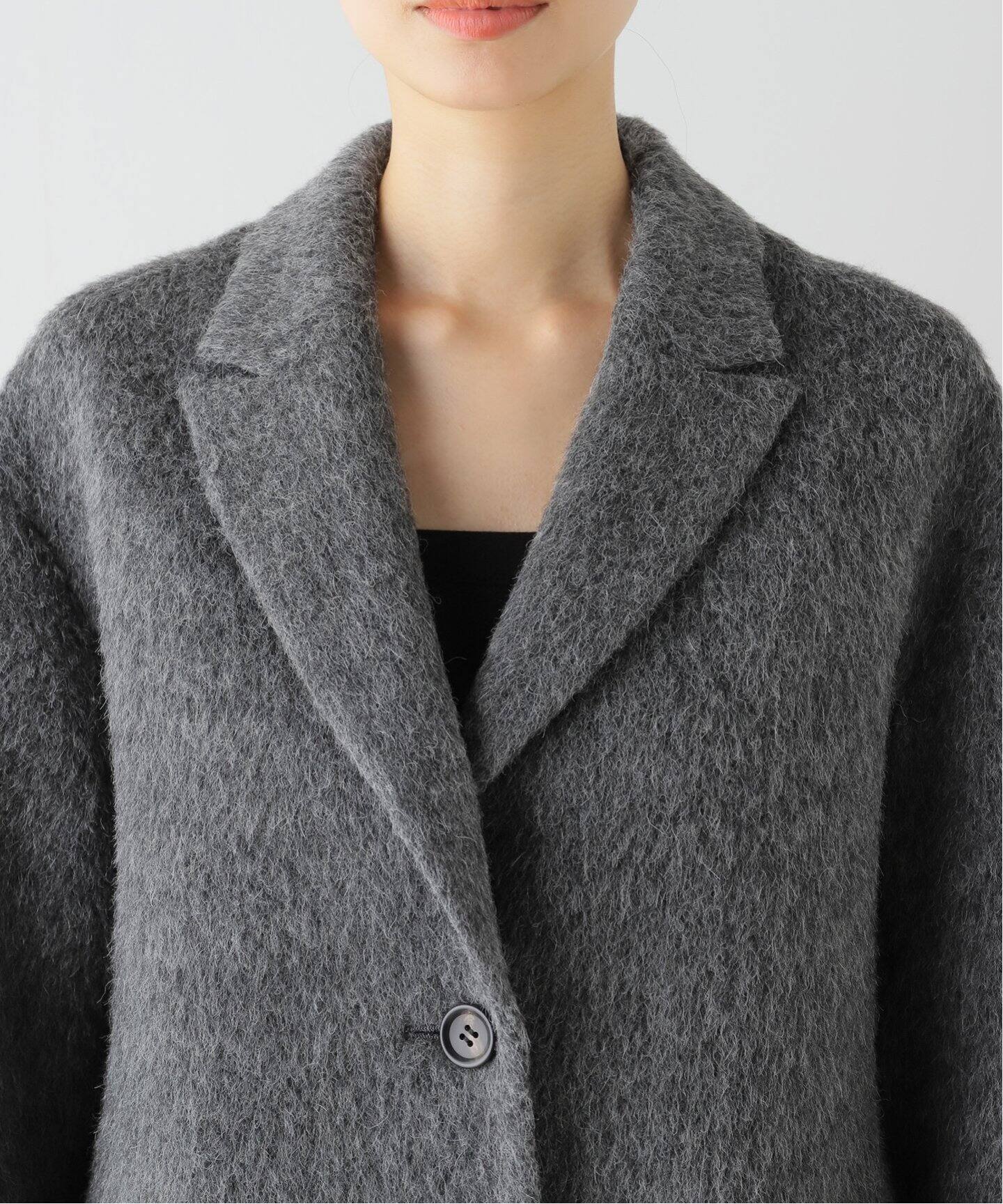 シャギーオーバーサイズコート（その他ブルゾン／アウター）｜AP  