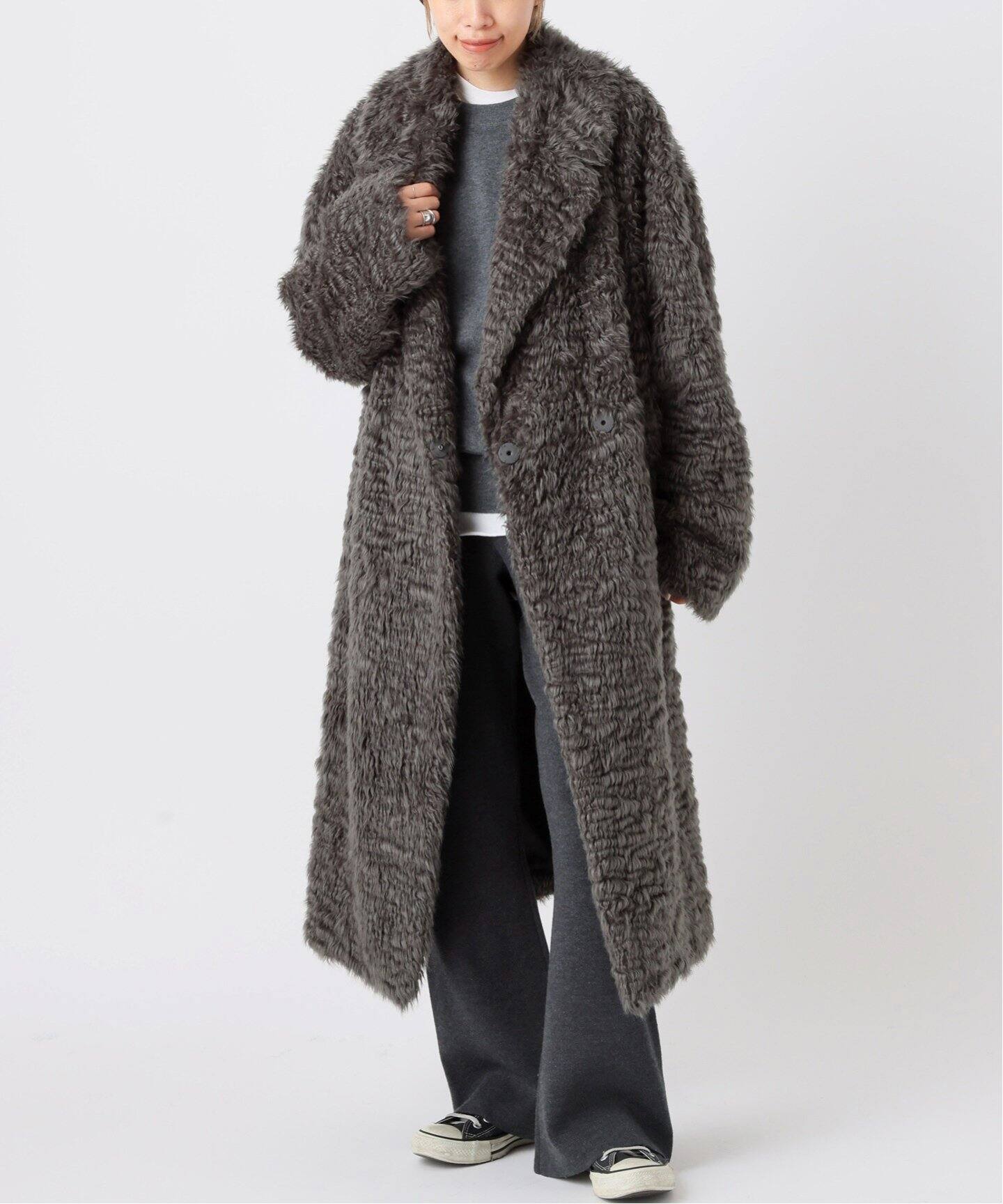 STAND STUDIO/スタンドスタジオ】ファーライクコート（その他ブルゾン  