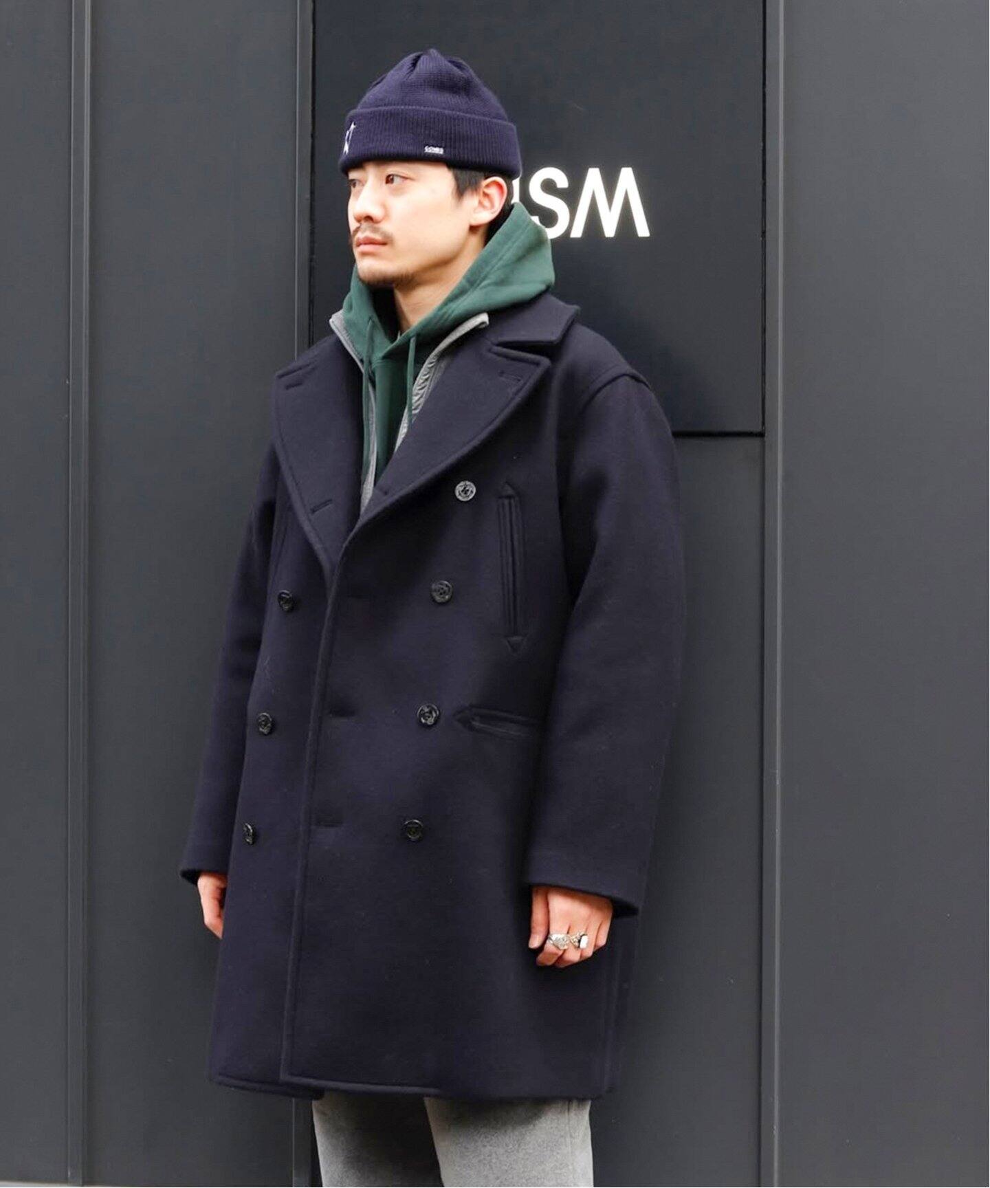 blurhms ROOTSTOCK / ブラームス ルーツストック】Wool Melton 10B Pea 