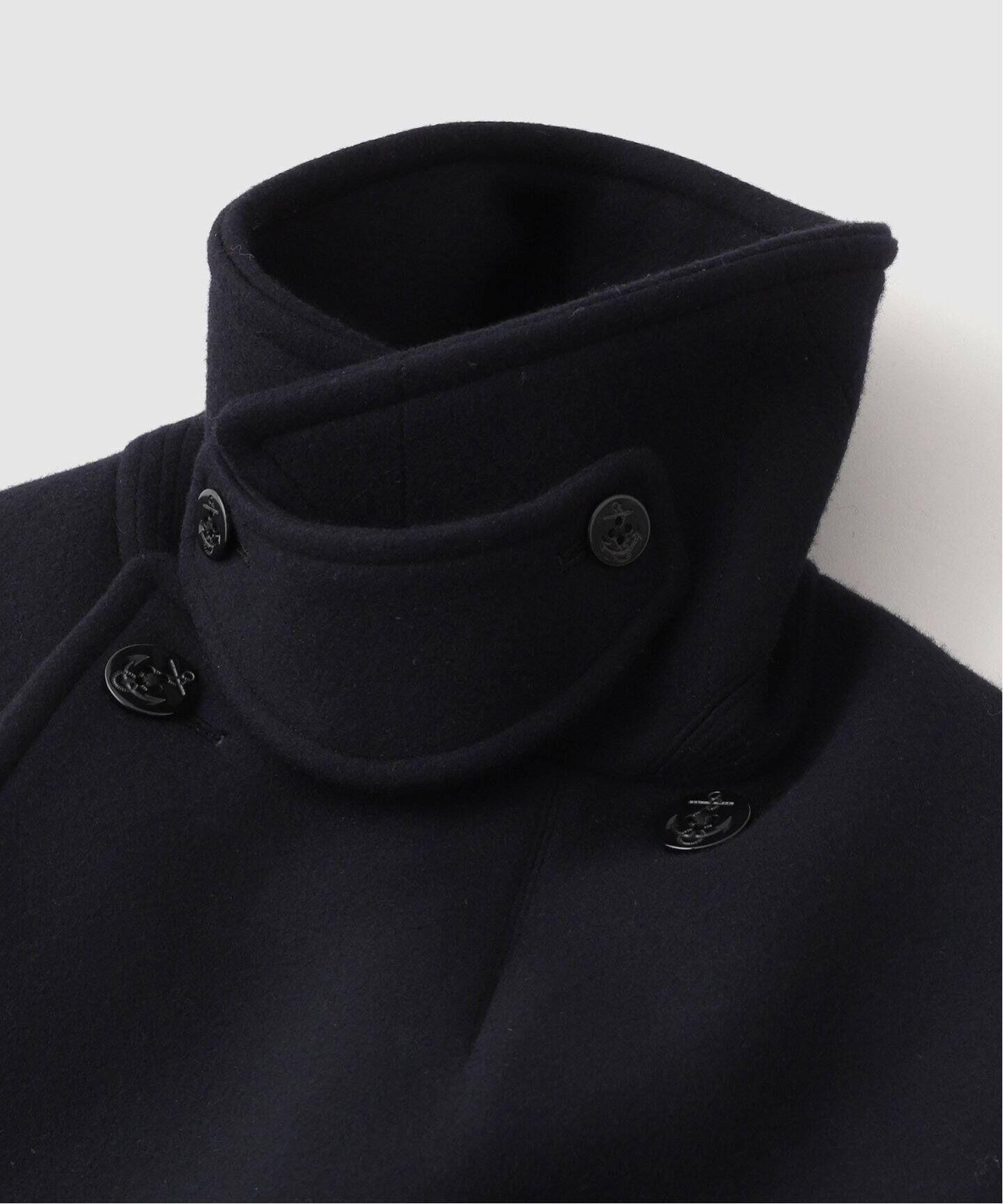 blurhms ROOTSTOCK / ブラームス ルーツストック】Wool Melton 10B Pea 