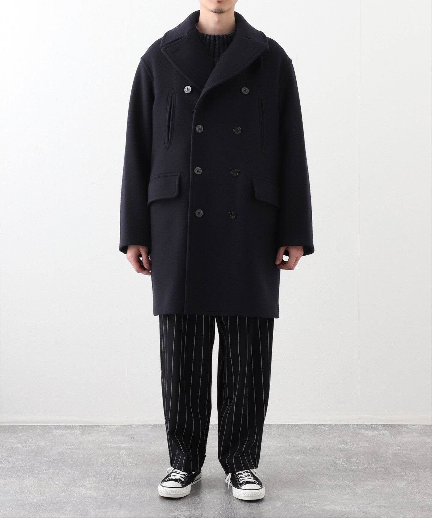 blurhms ROOTSTOCK / ブラームス ルーツストック】Wool Melton 10B Pea 