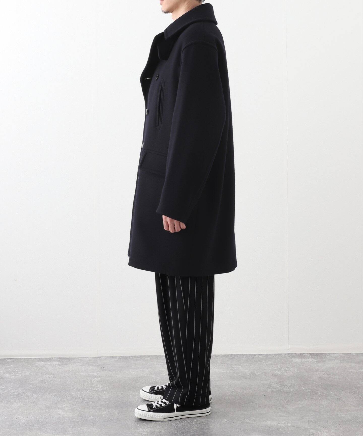 blurhms ROOTSTOCK / ブラームス ルーツストック】Wool Melton 10B Pea 