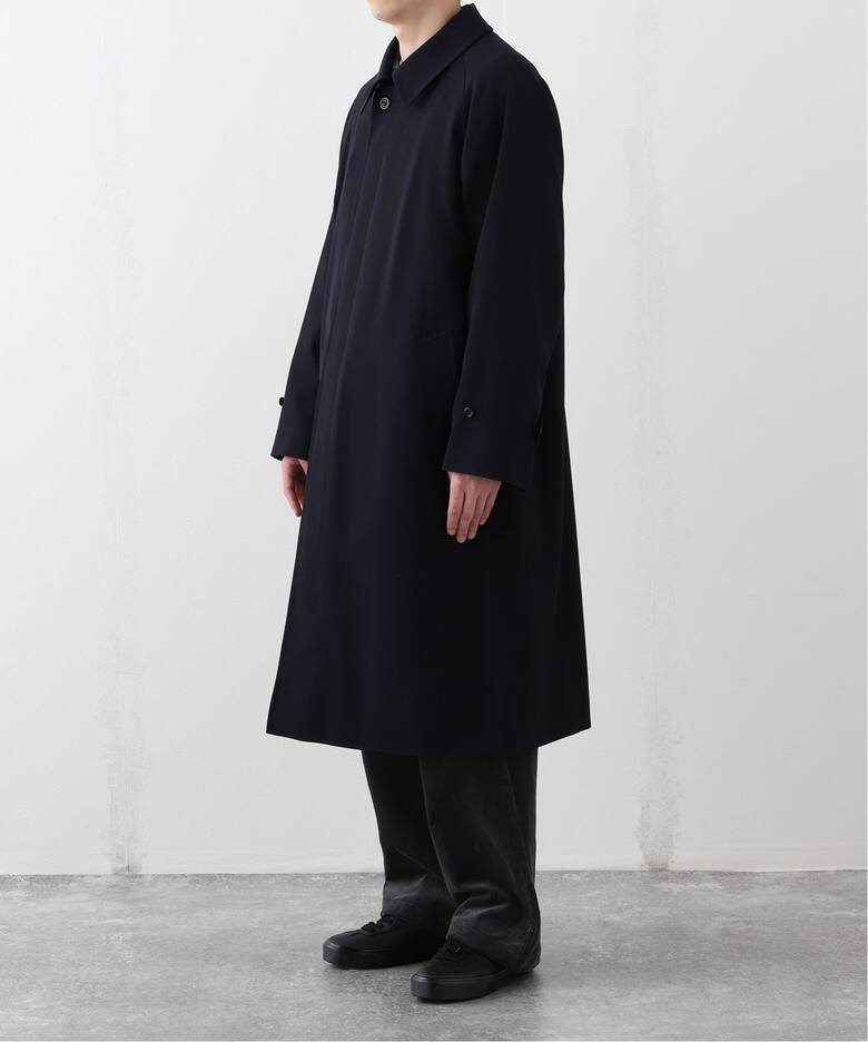 Aquascutum for JOURNAL STANDARD EX WOOL GABARDINE BALMACHAN COAT 