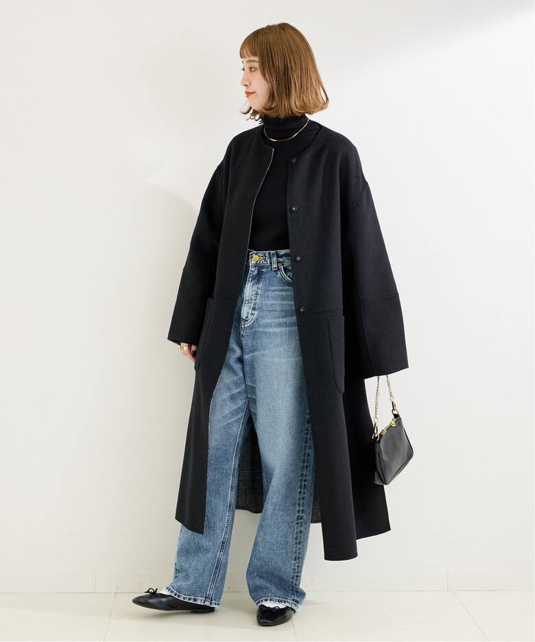 S120ブレンドリバーシブルコート（ノーカラーコート）｜B.C STOCK 