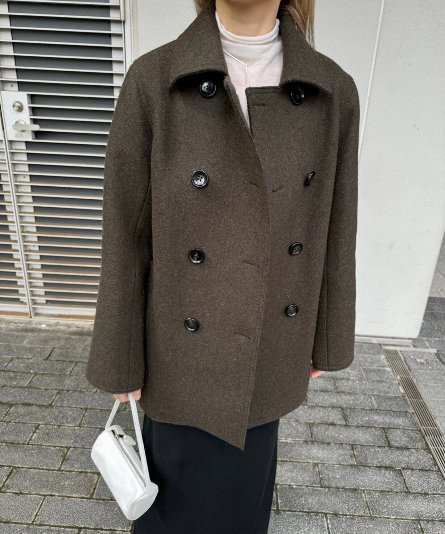 メルトンピーコート（ピーコート）｜EDIT.FOR LULU（エディット フォー  