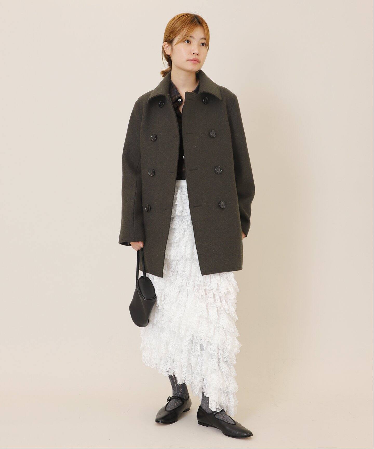 メルトンピーコート（ピーコート）｜EDIT.FOR LULU（エディット フォー  