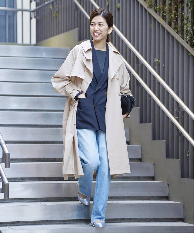 PE/ポプリンオーバートレンチコート（トレンチコート）｜IENA（イエナ  