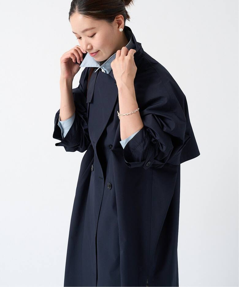 PE/ポプリンオーバートレンチコート（トレンチコート）｜IENA（イエナ  