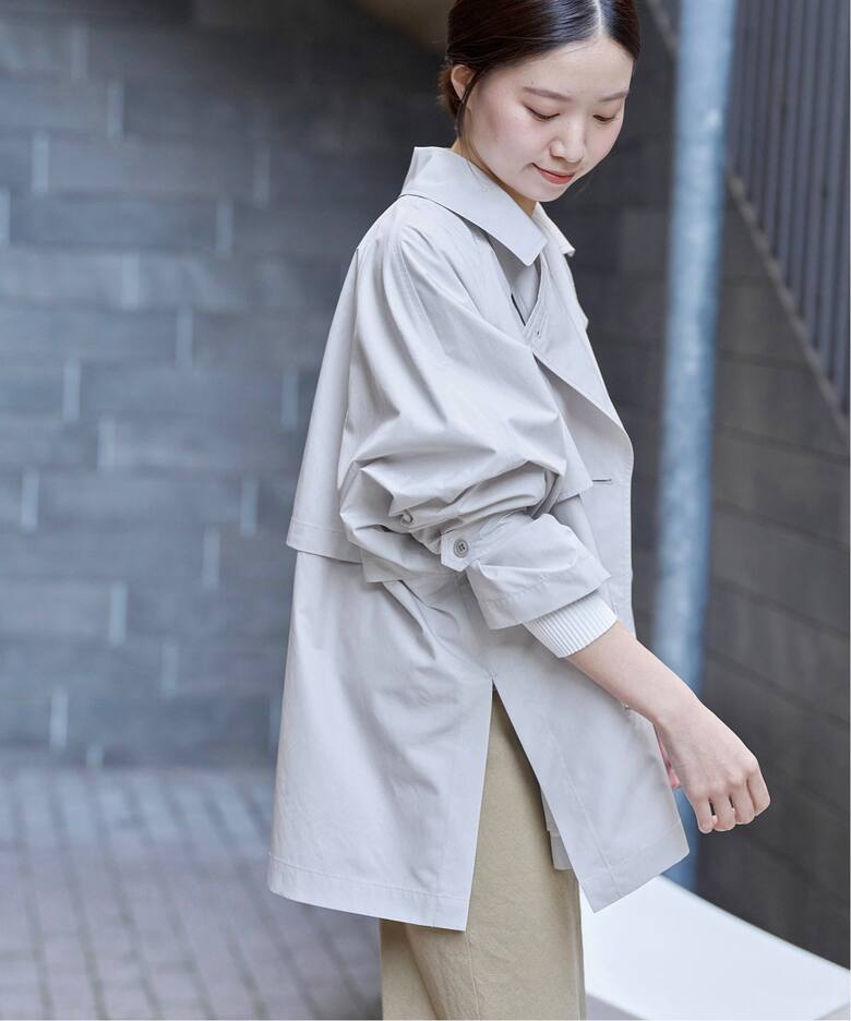 追加》PE/ポプリンオーバーショートコート（その他ブルゾン／アウター  