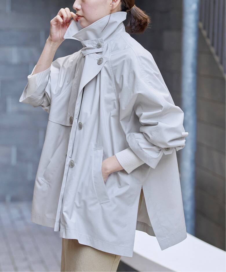 追加》PE/ポプリンオーバーショートコート（その他ブルゾン／アウター  