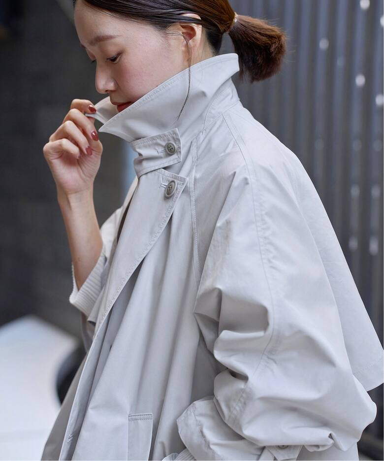 追加》PE/ポプリンオーバーショートコート（その他ブルゾン／アウター  