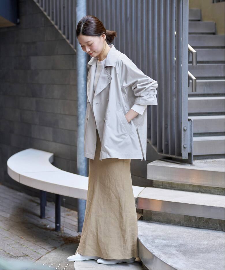 追加》PE/ポプリンオーバーショートコート（その他ブルゾン／アウター  