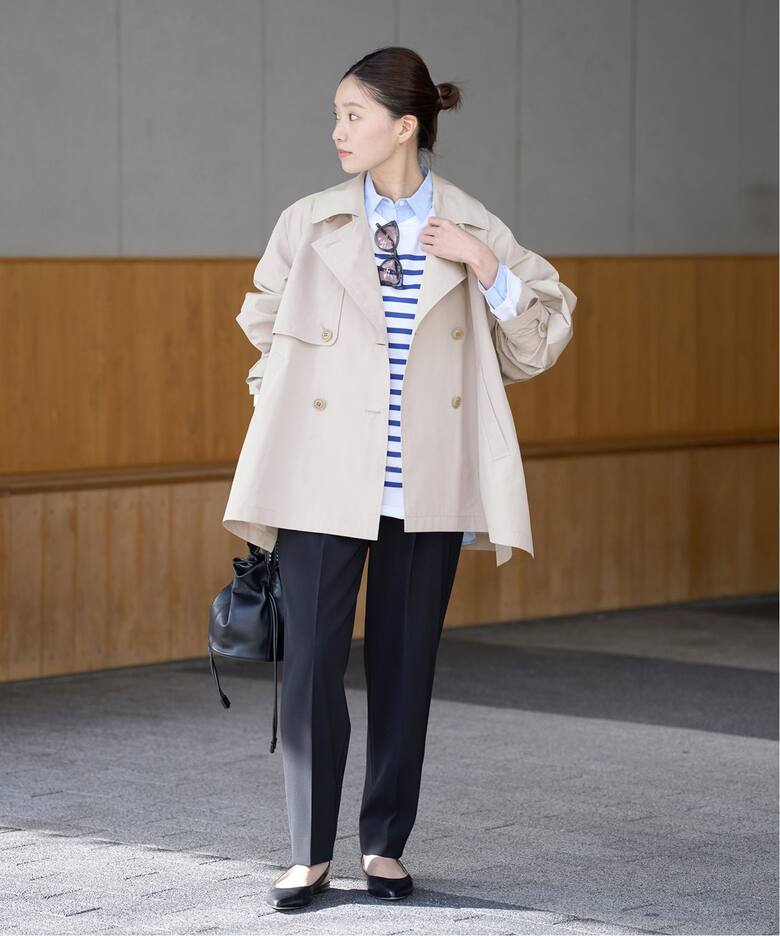 追加》PE/ポプリンオーバーショートコート（その他ブルゾン／アウター  