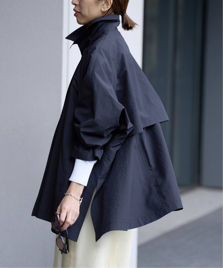 追加2》PE/ポプリンオーバーショートコート（その他ブルゾン／アウター  