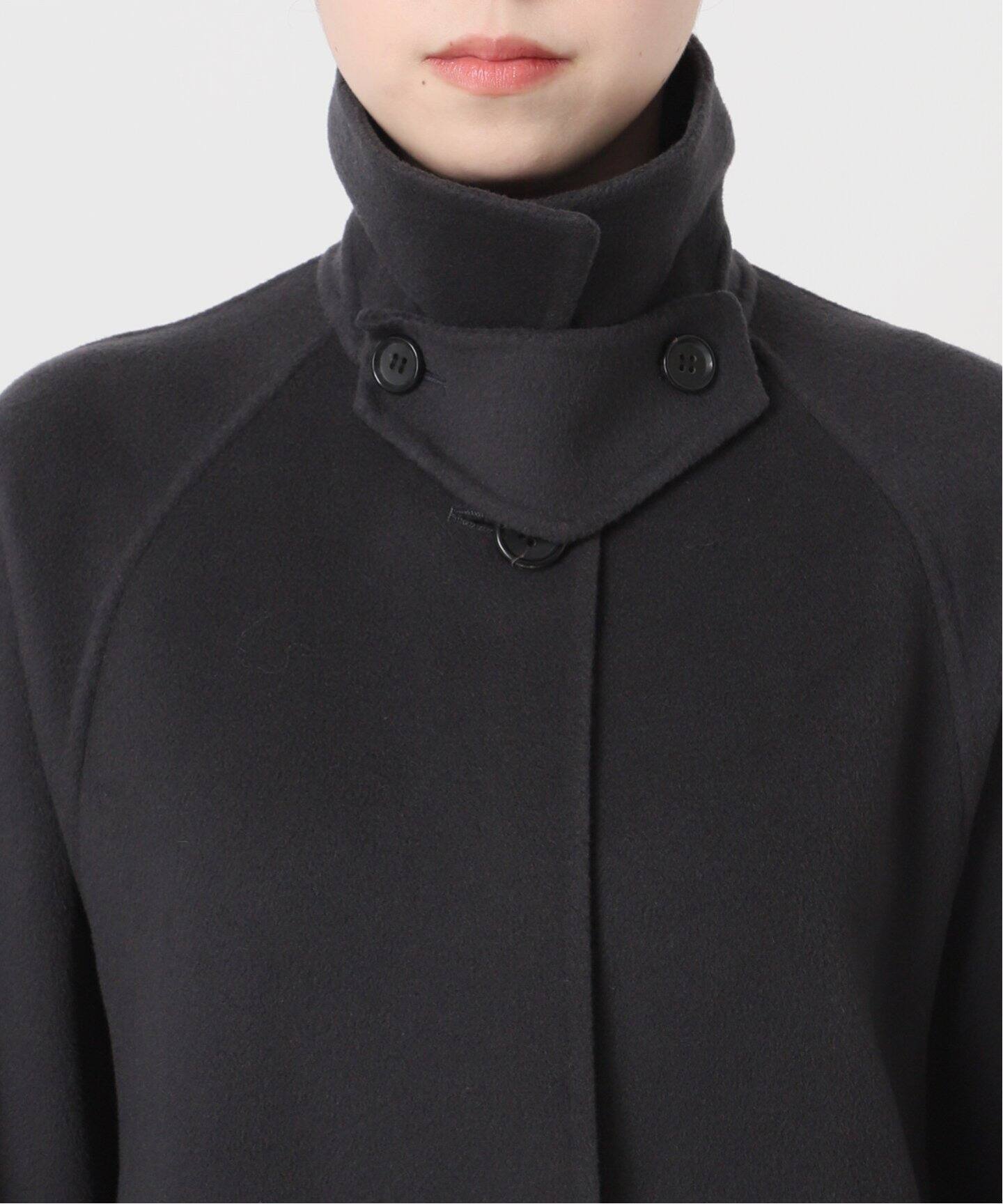 イエナ　スーパー160ダブルフェイスステンカラーコート スーパー160ダブルフェイスステンカラーコート（ステンカラー