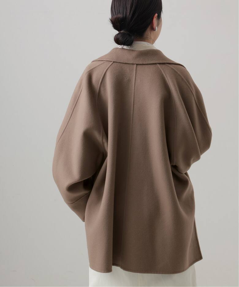 スーパー160ダブルフェイスショートコート（その他ブルゾン／アウター  