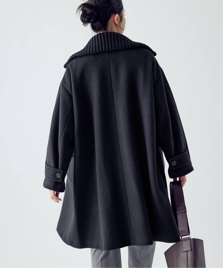 ロイヤルジーロン ビーバー畦ニットカラーコート（その他ブルゾン  