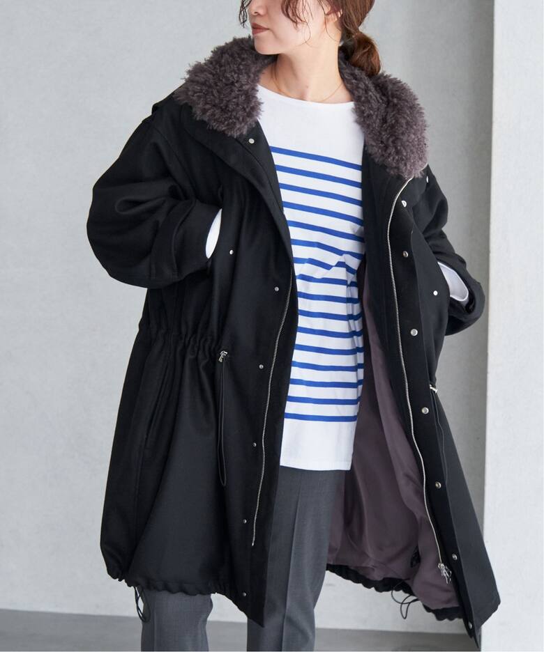 ウーステッドフランネルモッズコート（モッズコート）｜IENA（イエナ  