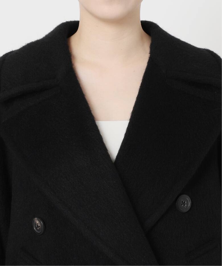 モヘヤミックスシャギーショートコート（その他ブルゾン／アウター 