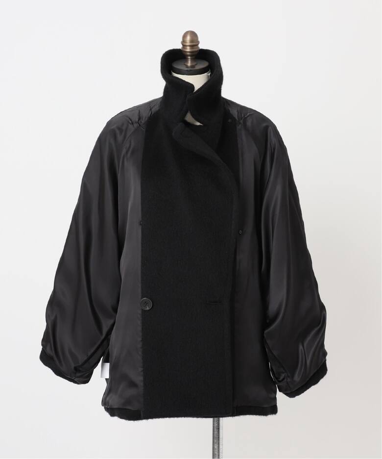 モヘヤミックスシャギーショートコート（その他ブルゾン／アウター 